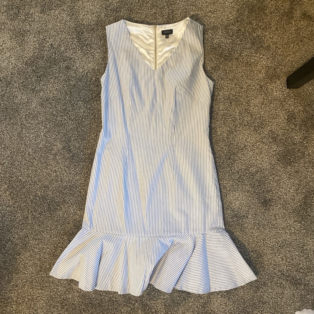 Striped Sleeveless Dress